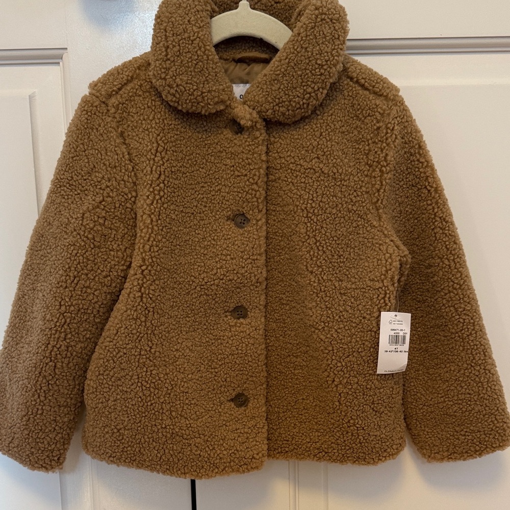 Old Navy Tan Kids Puffer Jacket
